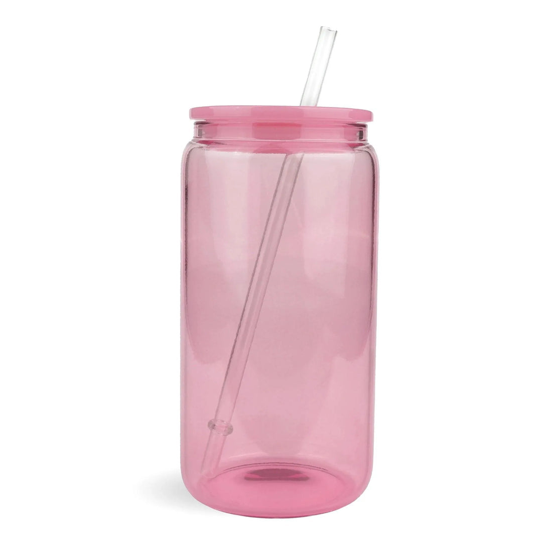 16oz Glass Colored Non-Snowglobe