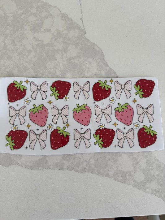 Bows & Strawberry